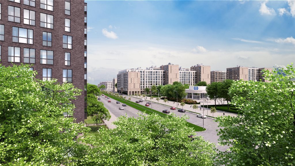 3-комнатная, 95 м² — ЖК ЖК Лиговский сити - Второй квартал (Ligovsky City)