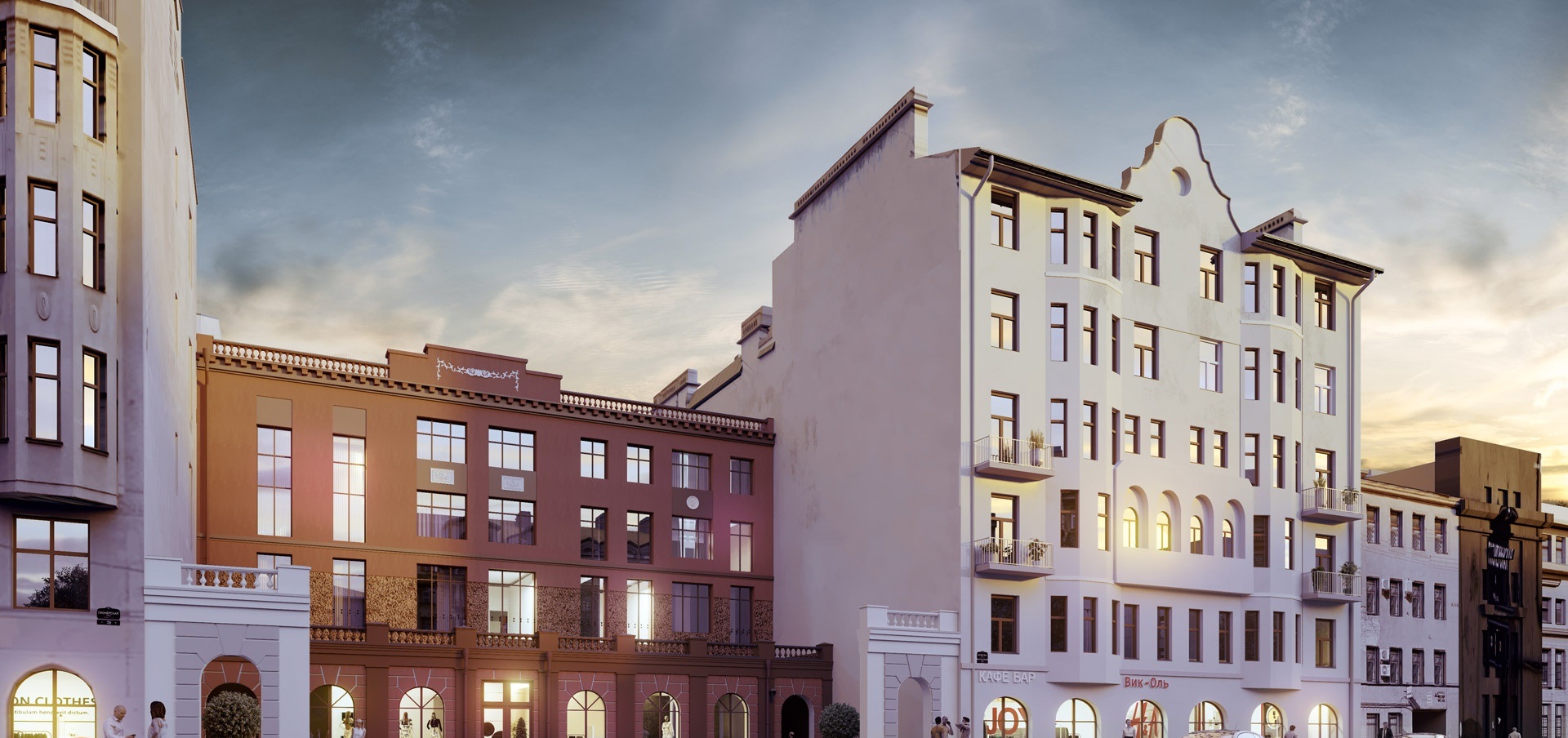 3-комнатная, 114 м² — ЖК Дом Биография
