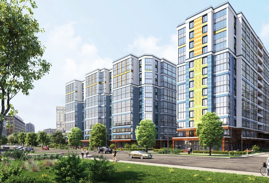 1-комнатная, 33 м² — ЖК ЖК Облака на Лесной