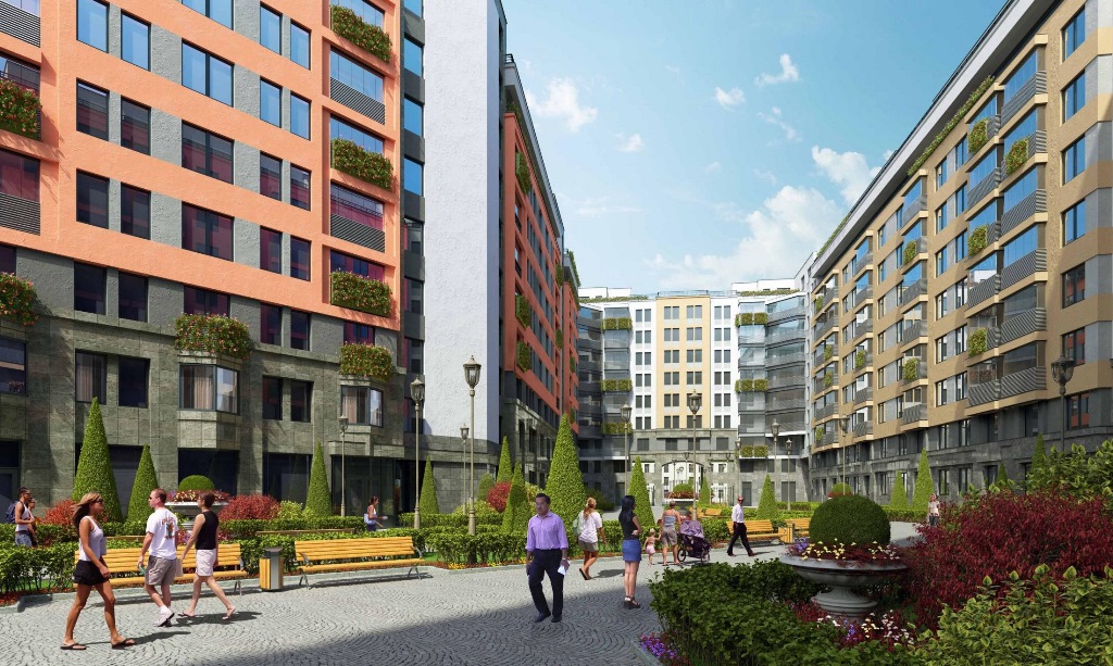 3-комнатная, 84 м² — ЖК Жилой квартал Палацио