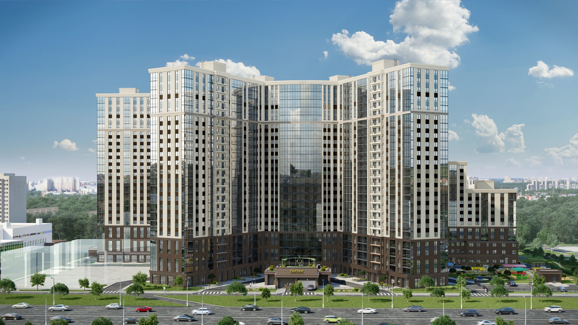 1-комнатная, 42 м² — ЖК ЖК Питер