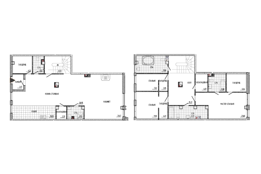 3-комнатная, 216 м² — ЖК ЖК Маленькая Франция