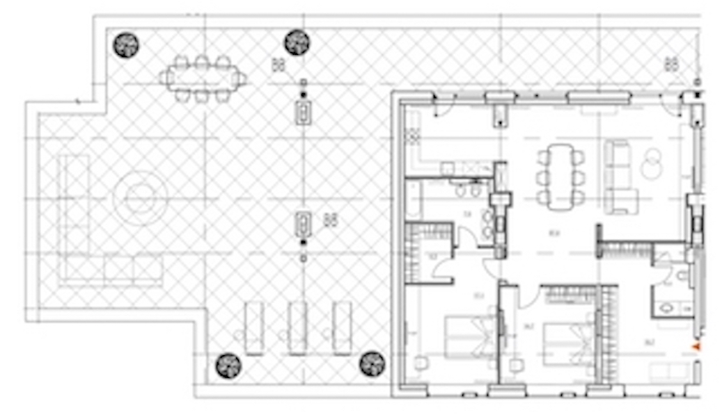 2-комнатная, 180 м² — ЖК Апарт-отель Ye's Marata (Йес Марата)