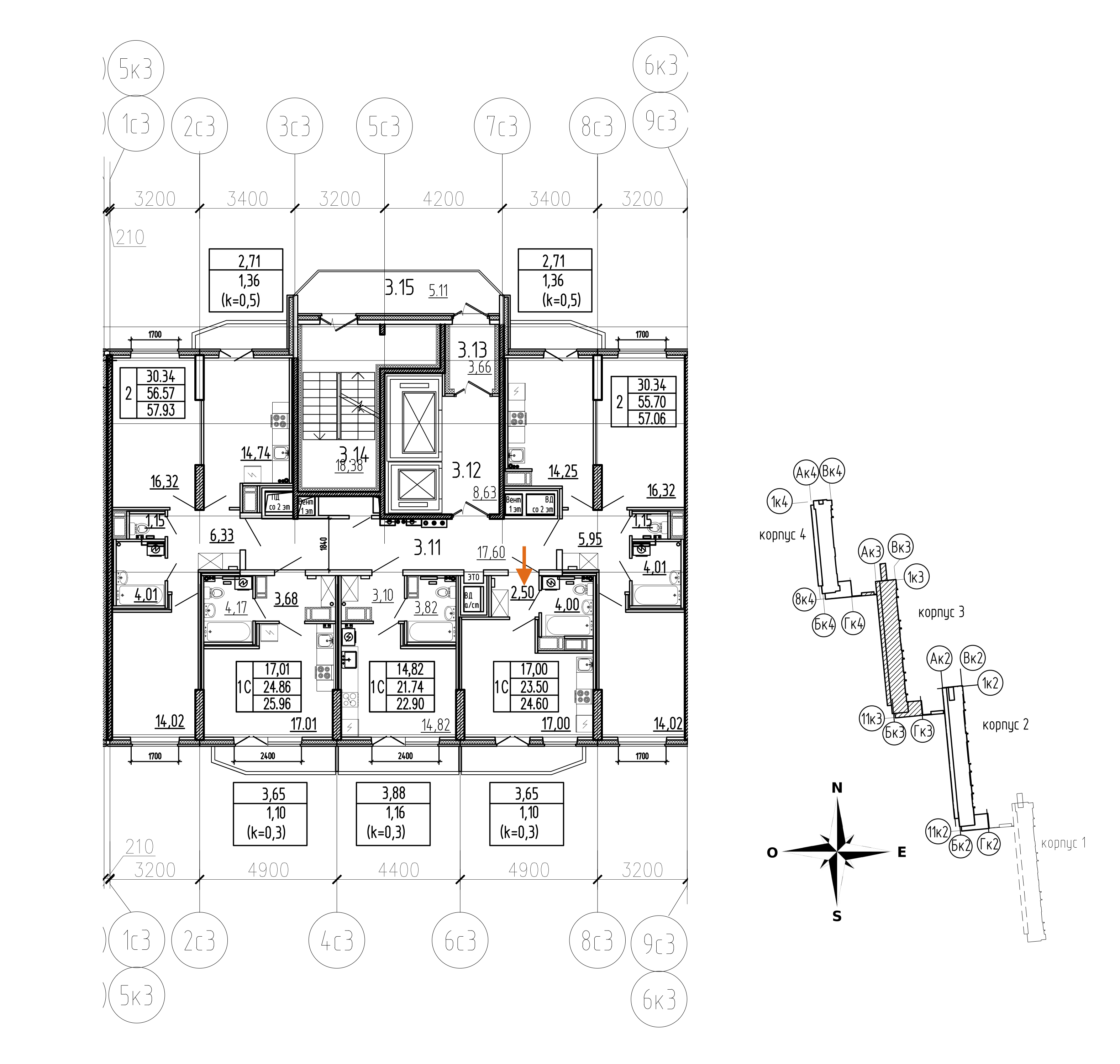 Студия, 25 м² — ЖК ЖК Yoga (Йога)