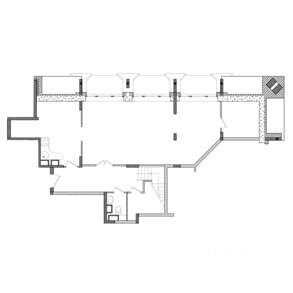 3-комнатная, 91.6 м² — ЖК ЖК Маршал